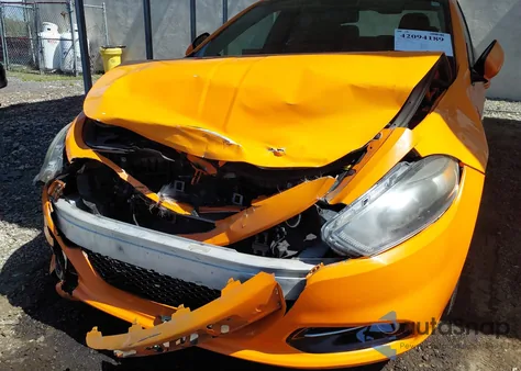 2013 Dodge Dart Sxt from USA, damaged, VIN 1C3CDFBAXDD338437